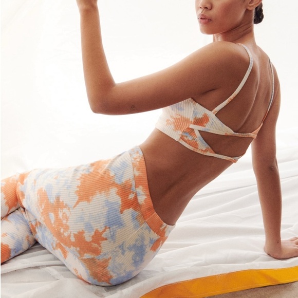 ZARA High Waisted Tie Dye Leggings BNWT - Picture 2 of 3